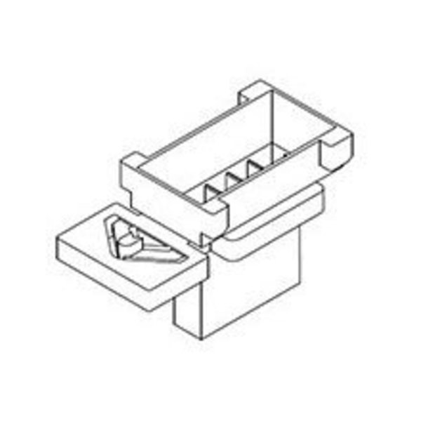 Molex Microfit3.0 Bmi Sr Panel Mnt Plug 4Ckt 466250400